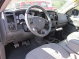 2008 Dodge Ram 1500 SXT Quad Cab 4x4 Medium Slate Gray Interior