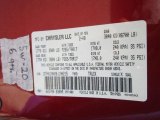 2008 Ram 1500 Color Code for Blaze Red Crystal Pearl - Color Code: PRH