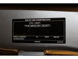 2006 Volvo XC90 2.5T AWD Info Tag