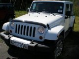 2012 Bright White Jeep Wrangler Unlimited Sahara 4x4 #53598293
