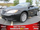 2011 Brilliant Black Crystal Pearl Chrysler 200 Touring Convertible #53598449