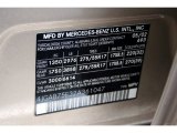 2002 ML Color Code for Desert Silver Metallic - Color Code: 693