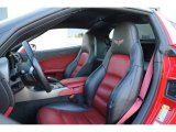 2007 Chevrolet Corvette Coupe Red Interior