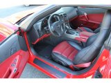 2007 Chevrolet Corvette Coupe Red Interior