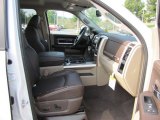 2012 Dodge Ram 2500 HD Laramie Longhorn Crew Cab 4x4 Light Pebble Beige/Bark Brown Interior