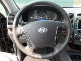 2012 Hyundai Santa Fe SE V6 Steering Wheel