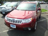 2011 Camelia Red Metallic Subaru Forester 2.5 X Limited #53621659