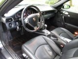 2007 Porsche 911 Carrera S Coupe Black Interior