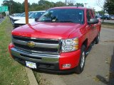 2011 Victory Red Chevrolet Silverado 1500 LT Extended Cab 4x4 #53621561