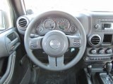 2012 Jeep Wrangler Unlimited Sport S 4x4 Steering Wheel