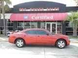 2007 Inferno Red Crystal Pearl Dodge Charger SXT #53621720