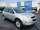 2012 Silver Ice Metallic Chevrolet Traverse LS #53639785