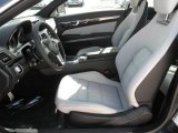 2012 Mercedes-Benz E 350 Coupe Ash/Black Interior