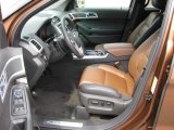 2012 Ford Explorer Limited 4WD Charcoal Black/Pecan Interior