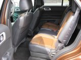 2012 Ford Explorer Limited 4WD Charcoal Black/Pecan Interior