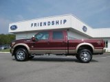2012 Autumn Red Ford F350 Super Duty King Ranch Crew Cab 4x4 #53647636