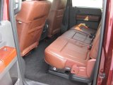 2012 Ford F350 Super Duty King Ranch Crew Cab 4x4 Chaparral Leather Interior
