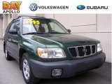 2002 Savanna Green Metallic Subaru Forester 2.5 L #5349976