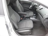 2012 Ford Fiesta SE Hatchback Charcoal Black Interior
