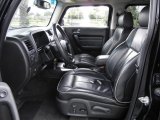 2006 Hummer H3  Ebony Black/Pewter Gray Interior