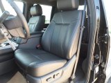 2012 Ford F250 Super Duty Lariat Crew Cab 4x4 Black Interior