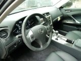 2011 Lexus IS 250 AWD Black Interior