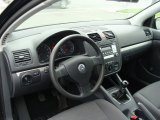 2009 Volkswagen Rabbit 2 Door Anthracite Interior