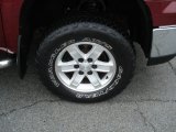 2008 GMC Sierra 1500 SLE Extended Cab 4x4 Wheel