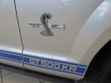 2008 Ford Mustang Shelby GT500KR Coupe Marks and Logos