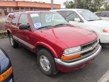 2000 Majestic Red Metallic Chevrolet Blazer LS 4x4 #53665425