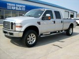 2008 Silver Metallic Ford F350 Super Duty XLT Crew Cab 4x4 #53672496