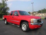 2006 Fire Red GMC Sierra 1500 Z71 Extended Cab 4x4 #53673451