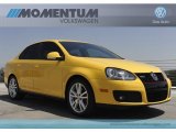 2007 Fahrenheit Yellow Volkswagen Jetta GLI Fahrenheit Edition Sedan #53673421