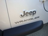 2004 Jeep Wrangler Sport 4x4 Marks and Logos
