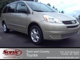 2004 Desert Sand Mica Toyota Sienna LE AWD #53672405