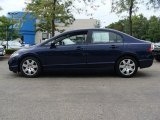 2009 Royal Blue Pearl Honda Civic LX Sedan #53673278