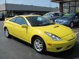 2003 Toyota Celica Solar Yellow