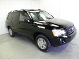 2003 Black Toyota Highlander I4 #53672358