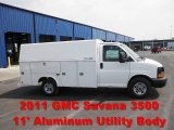 2011 Summit White GMC Savana Cutaway 3500 Commercial Utility Truck #53673238