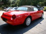 Torch Red Ford Thunderbird in 2005