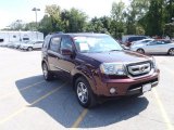 2009 Dark Cherry Pearl Honda Pilot Touring 4WD #53672309