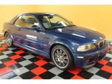 2002 Topaz Blue Metallic BMW M3 Convertible #53672218