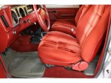 1988 Ford Bronco II XL Red Interior