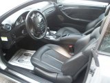 2007 Mercedes-Benz CLK 350 Coupe Black Interior