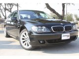2008 Black Sapphire Metallic BMW 7 Series 750Li Sedan #53672150