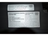 2008 Audi Q7 3.6 quattro Info Tag