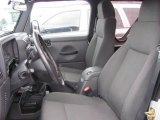 2006 Jeep Wrangler Rubicon 4x4 Dark Slate Gray Interior