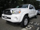 2010 Super White Toyota Tacoma V6 SR5 Double Cab 4x4 #53672976