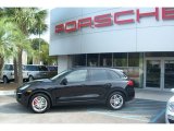 2011 Black Porsche Cayenne Turbo #53672052