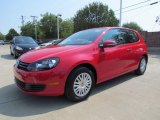 Tornado Red Volkswagen Golf in 2012